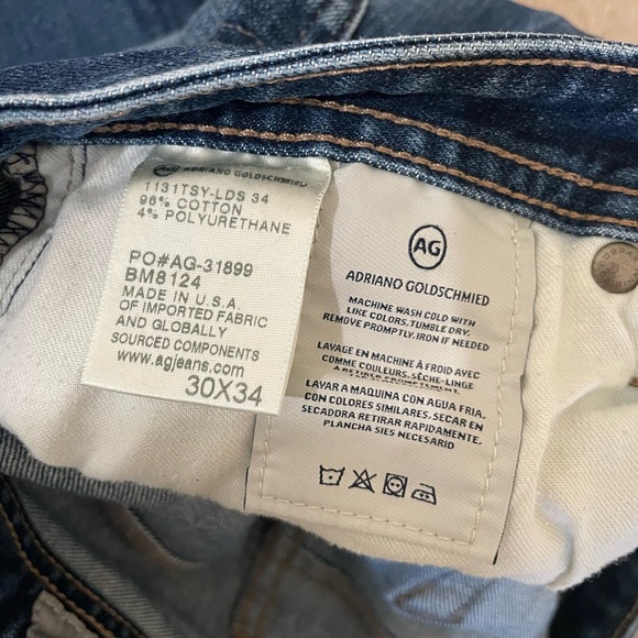 AG Adriano Goldschmied Men's The Matchbox Slim Straight Jeans - Picture 8 of 8